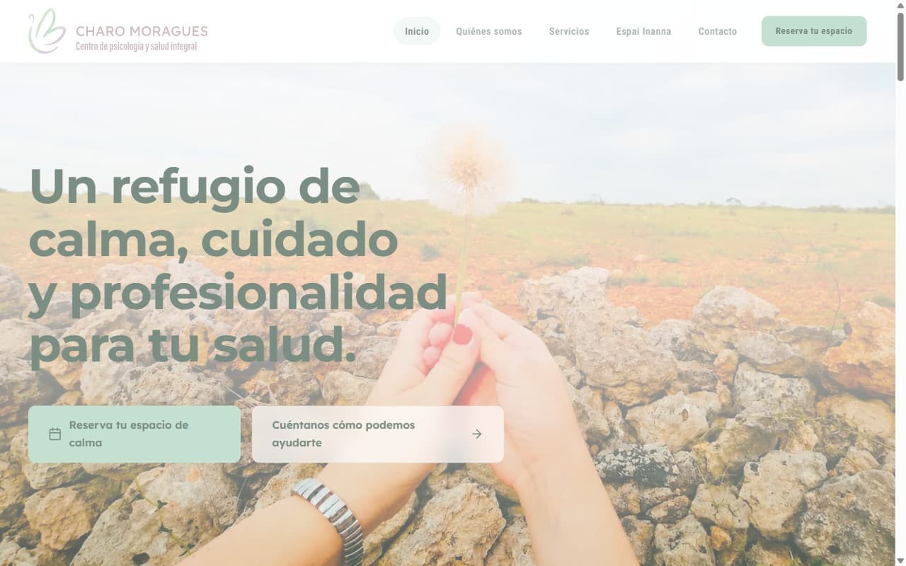 Captura de pantalla de Charo Moragues